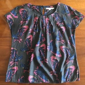 Boden Ravello Silk Blend Top